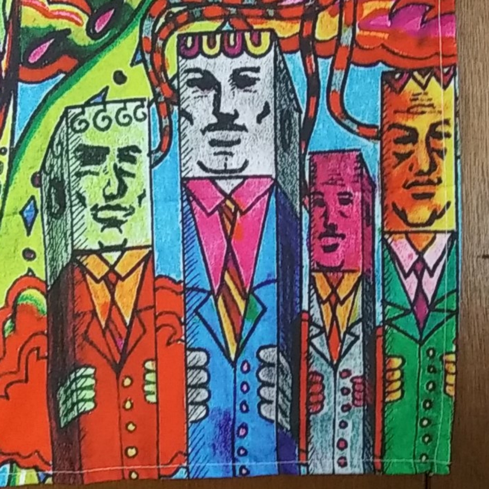 Wall Tapestry Psychedelic Surreal Abstract NEW - Picture 2 of 5